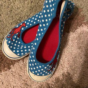 Sugar brand LOBSTER shoes polka dot FLATS cute